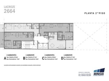 Monoambiente en venta en Colegiales