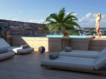 Departamento en  venta en Playa del Carmen