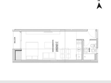 MONOAMBIENTE VENTA SOLARIUM Y PARRILLERO REP. DE LA SEXTA ROSARIO