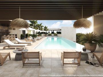 Departamento en  venta en el centro de Playa del Carmen