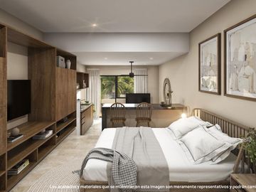 Departamento en  venta en el centro de Playa del Carmen