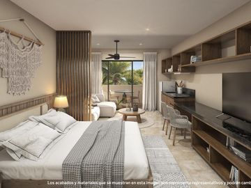 Departamento en  venta en el centro de Playa del Carmen