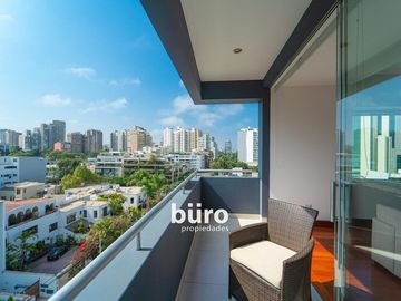 LINDO DEPARTAMENTO EN ALQUILER AMOBLADO Y EQUIPADO EN SAN ISIDRO CON BALCON
