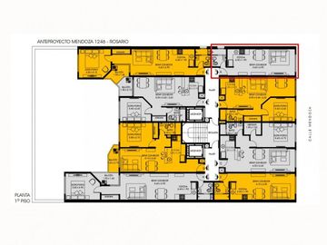 Departamento en venta 1 ambiente Centro Rosario