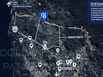 VENTA Casa 2 dormitorios Cochera cubierta UF 1 B° Norte, Villa La Angostura