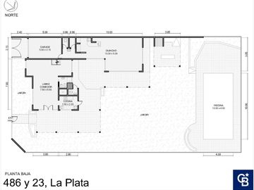 Casa Quinta en Gonnet con quincho, parque y pileta - 486 esq. 23
