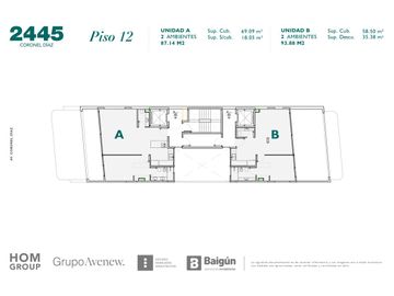 4 ambientes en venta en Palermo