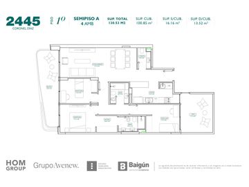 4 ambientes en venta en Palermo
