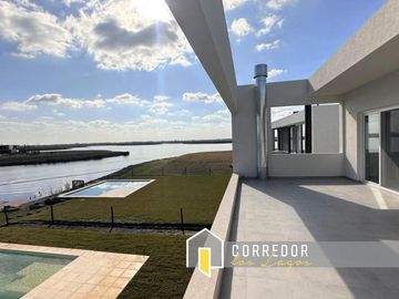 CASA EN VENTA, PUERTOS DEL LAGO, BARRIO COSTAS, LOTE AL 100, 7 AMBIENTES
