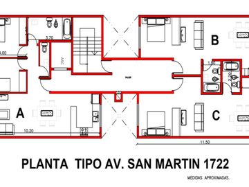Departamento  2 Y 3 Ambientes en Venta.  Caballito Norte -  Cochera optativa