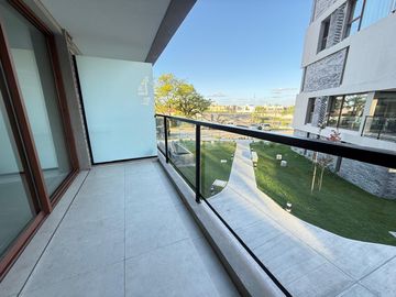 Departamento a estrenar en  alquiler de 1 dormitorio con cochera