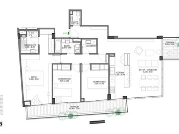 Black Libertador - Nuñez - Edificio de Lujo - Full amenities - Financiación - 4 ambientes con balcón aterrazado