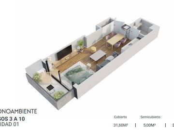 Departamento - Belgrano