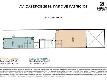 Departamento 2 ambientes con balcón al frente - Parque patricios