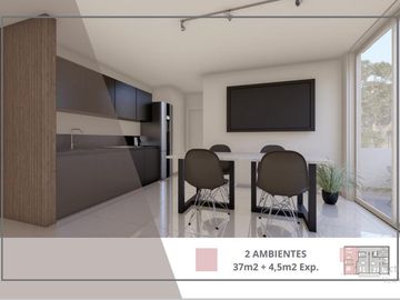 Departamento en Monte Castro