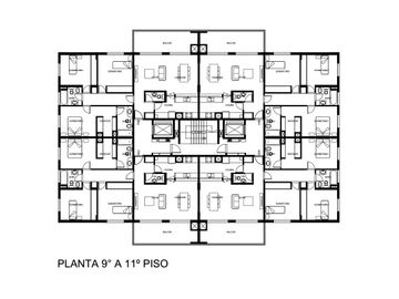 Departamento 2 AMBIENTES FRENTE PISO 3 H - General San Martin