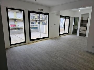 Dpto 2 amb a estrenar, 8° A, 70 m2 total, c/balcón al fte, Liniers.