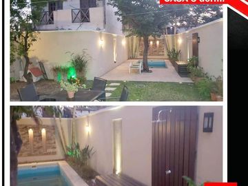 Casa 2 Plantas 3 dormitorios con piscina