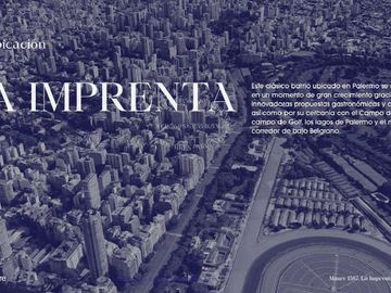 Venta 4 ambientes y Deps en Imprenta a estrenar