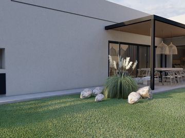 Casa una planta, 3 dorm y 3 baños