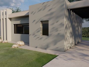Casa una planta, 3 dorm y 3 baños