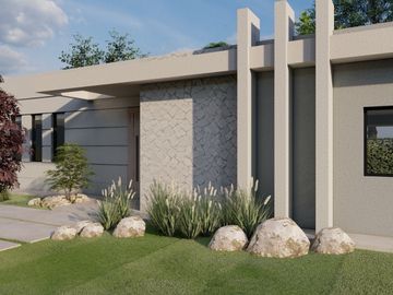 Casa una planta, 3 dorm y 3 baños