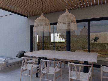 Casa una planta, 3 dorm y 3 baños