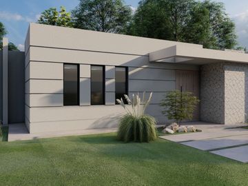 Casa una planta, 3 dorm y 3 baños