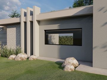 Casa una planta, 3 dorm y 3 baños