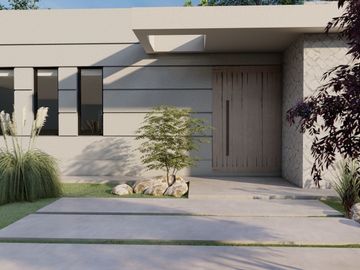 Casa una planta, 3 dorm y 3 baños