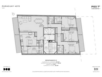 Departamento en  Venta 4 ambientes con dependencia y balcon terraza Palermo