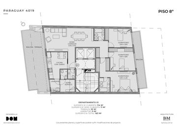 Departamento en  Venta 4 ambientes con dependencia y balcon terraza Palermo