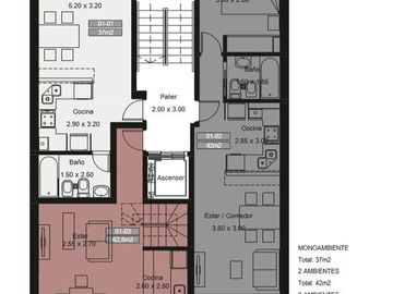 Departamento A ESTRENAR 3 Ambientes con Cochera - Quilmes Centro ¡Gran Oportunidad!
