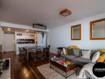 Venta depto 3 ambientes, balcón terraza y cochera fija en Palermo.