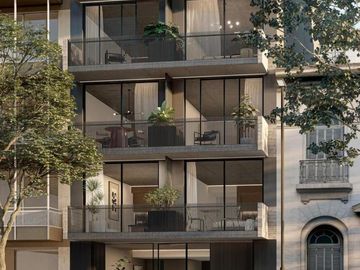 Venta Monoambiente Almagro, frente.