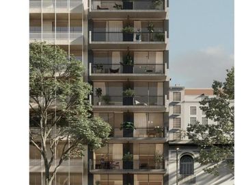 Venta Monoambiente Almagro, frente.