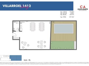 Departamento 2 amb en construccion Villa crespo amenities