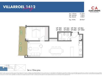 Departamento 2 amb en construccion Villa crespo amenities