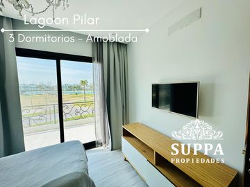Casa 3 dormitorios con escritorio - Lagoon Pilar