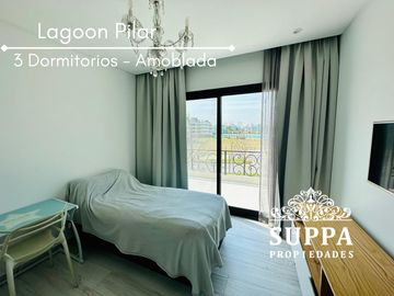 Casa 3 dormitorios con escritorio - Lagoon Pilar