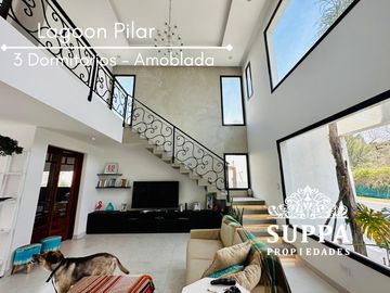 Casa 3 dormitorios con escritorio - Lagoon Pilar