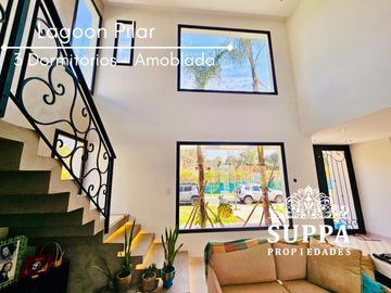 Casa 3 dormitorios con escritorio - Lagoon Pilar
