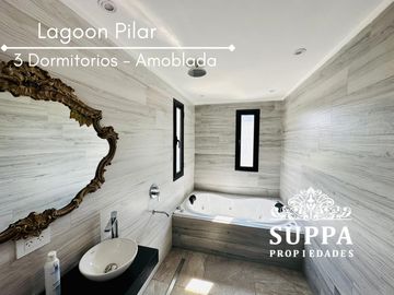 Casa 3 dormitorios con escritorio - Lagoon Pilar