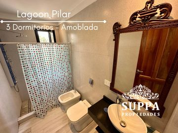 Casa 3 dormitorios con escritorio - Lagoon Pilar