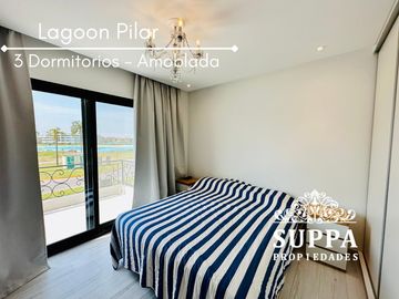 Casa 3 dormitorios con escritorio - Lagoon Pilar