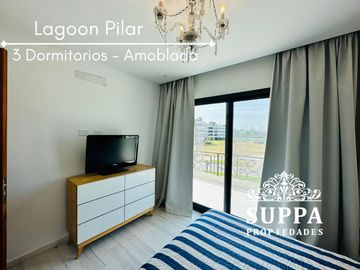 Casa 3 dormitorios con escritorio - Lagoon Pilar