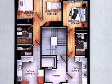 Departamento en  Venta 1 dormitorio (Barrio Martin)