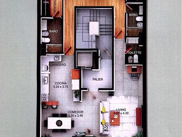 Departamento en  Venta 1 dormitorio (Barrio Martin)
