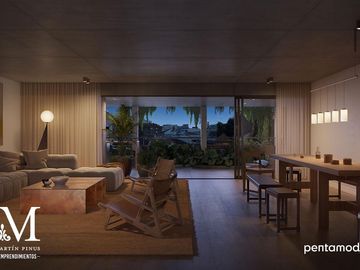 Duplex 4 ambientes con dependencia y piscina privada en Nuñez