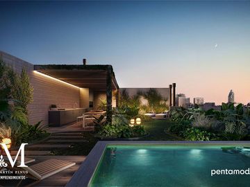Duplex 4 ambientes con dependencia y piscina privada en Nuñez